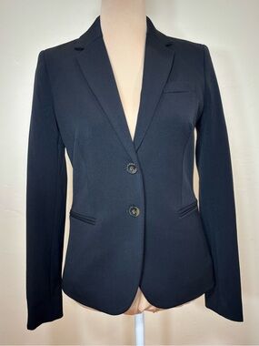 NWT J. Crew Black Blazer, Size XXS